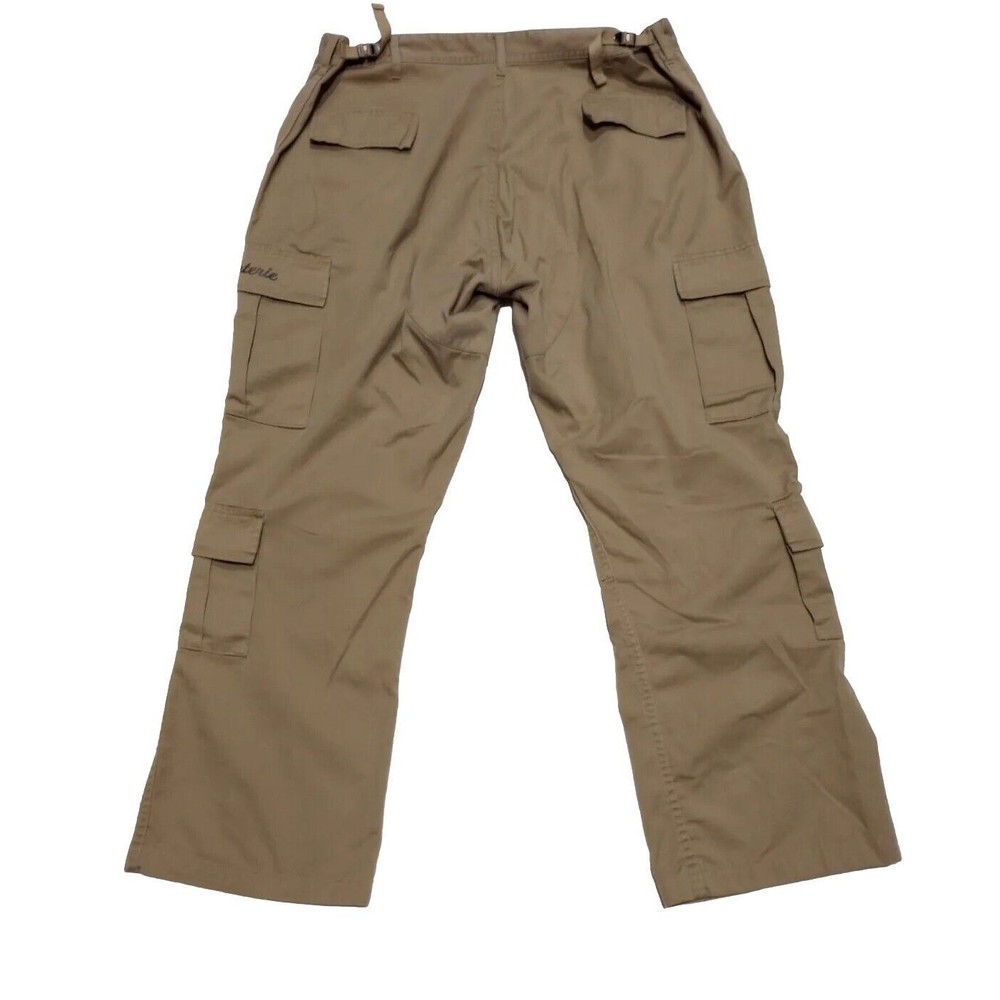 Prep Coterie Supreme Khaki Cargo Utility Pants Men's Size XL